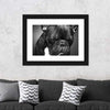 Melancholic French Bulldog Wall Art