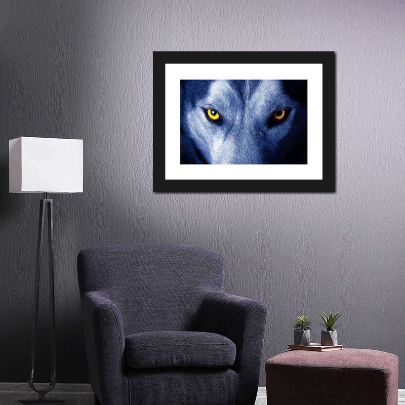 Mystic Wolf Eyes Wall Art