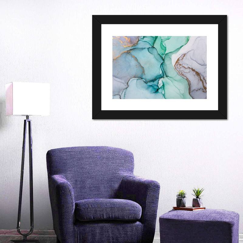 Light Ink Abstract Wall Art