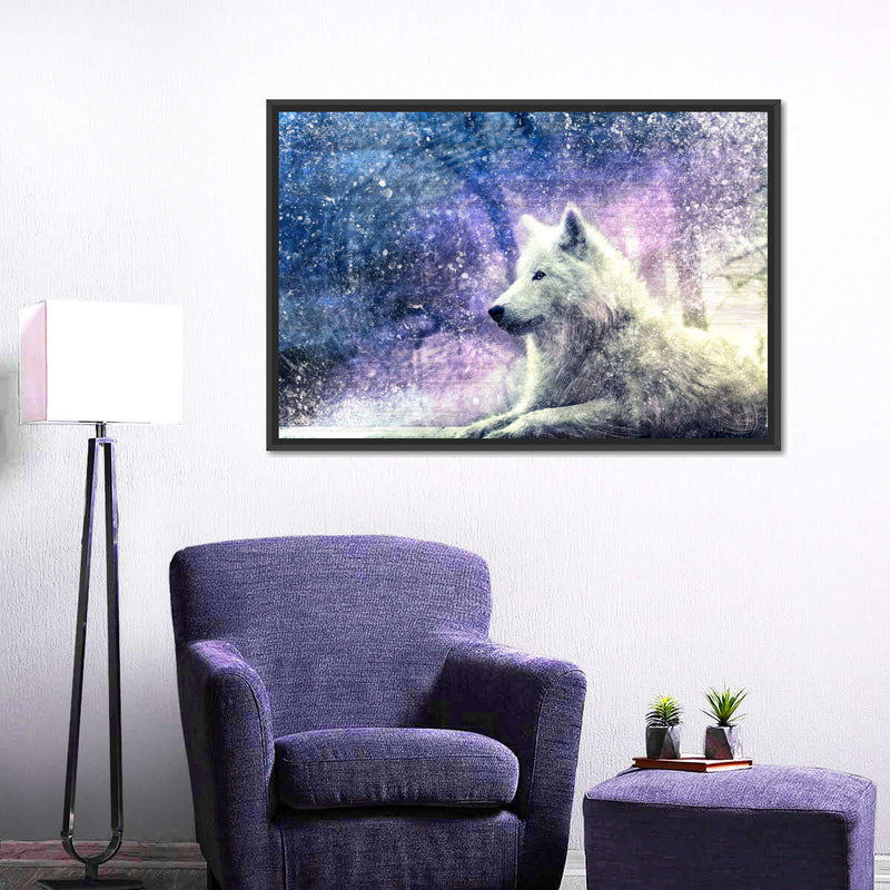 White Wolf Wall Art