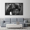 Melancholic French Bulldog Wall Art