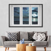 Window To Moonlit Beach Wall Art