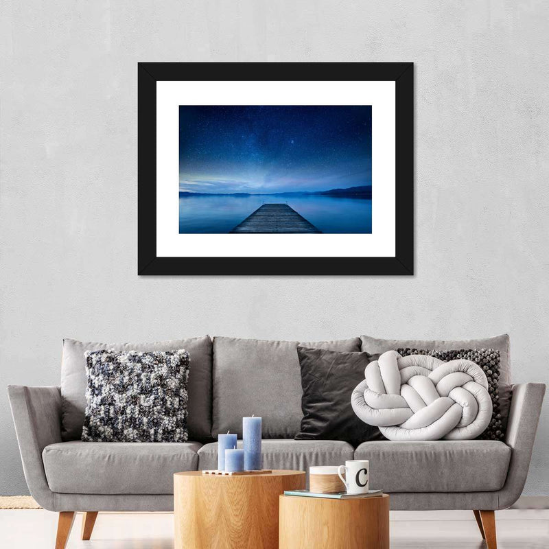 Midnight Serenity In Lake Tahoe Wall Art