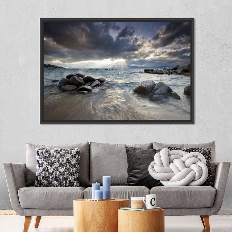 Sunlit Lake Tahoe Wall Art