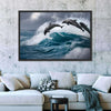 Leaping Dolphins Wall Art