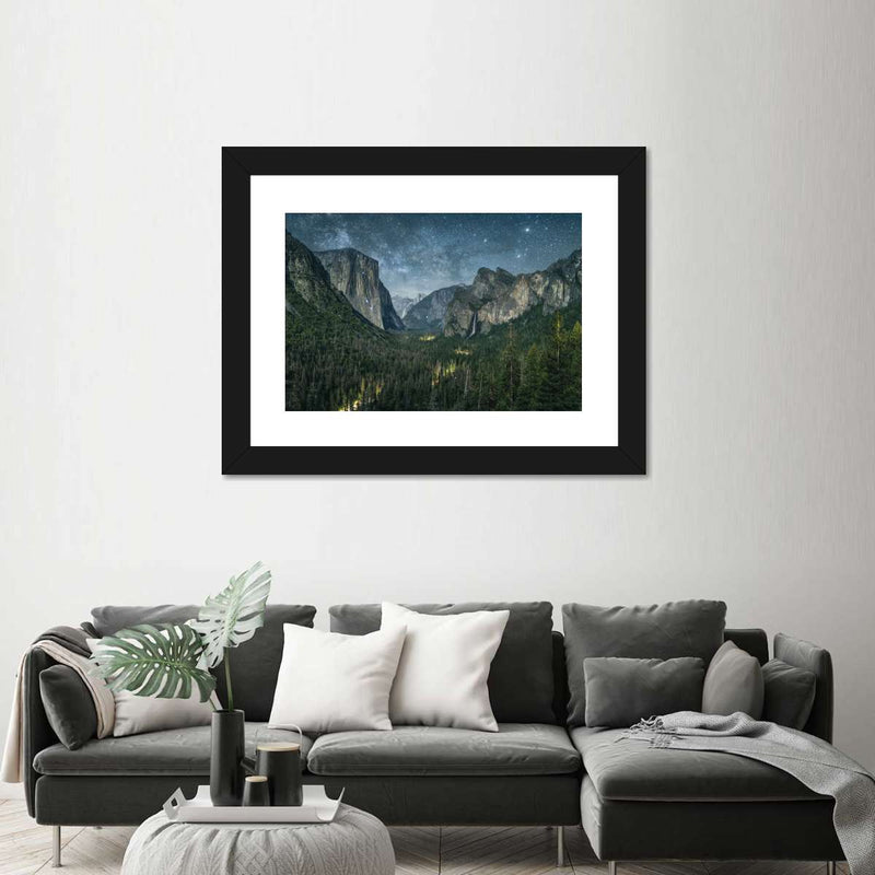 Yosemite Stunning Stars Wall Art