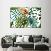 Wild Monstera Leaves Wall Art