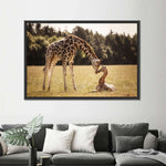 Loving Giraffes Wall Art