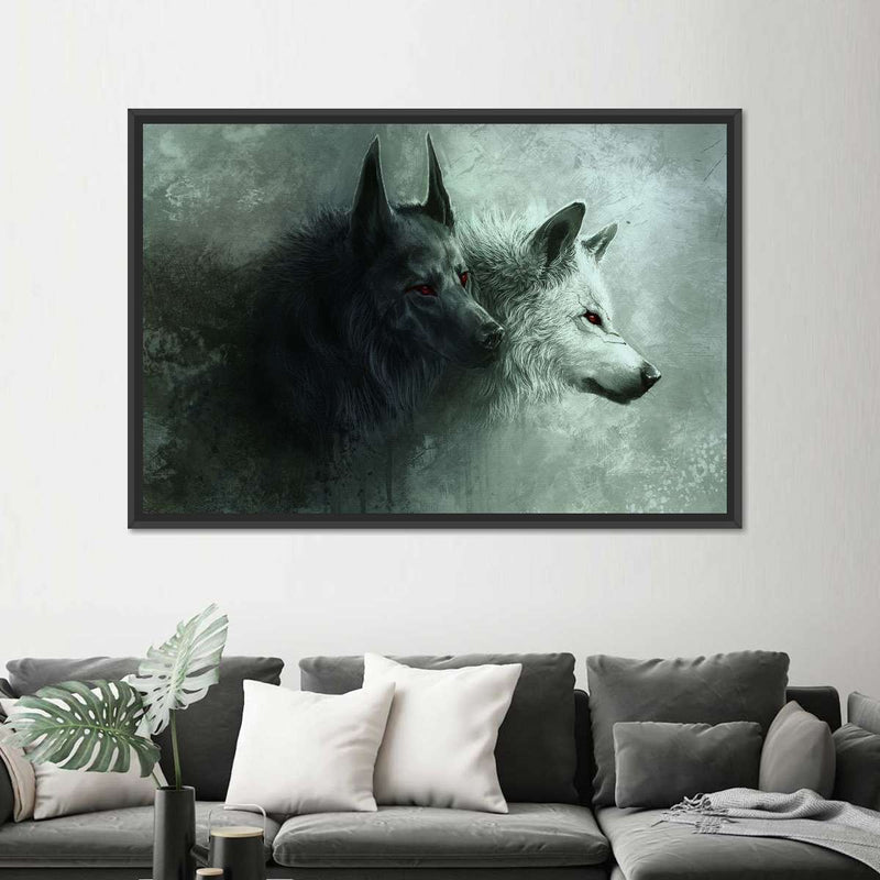 Sinister Wolves Wall Art