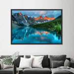 Tranquil Moraine Lake Wall Art