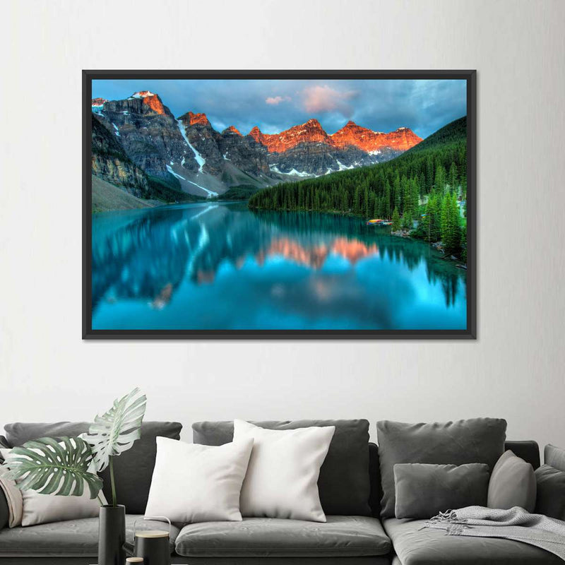 Tranquil Moraine Lake Wall Art