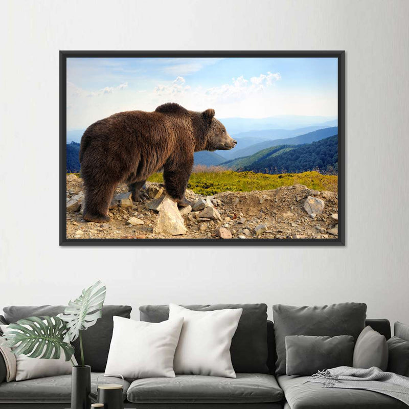 Mountain Bear Wall Art