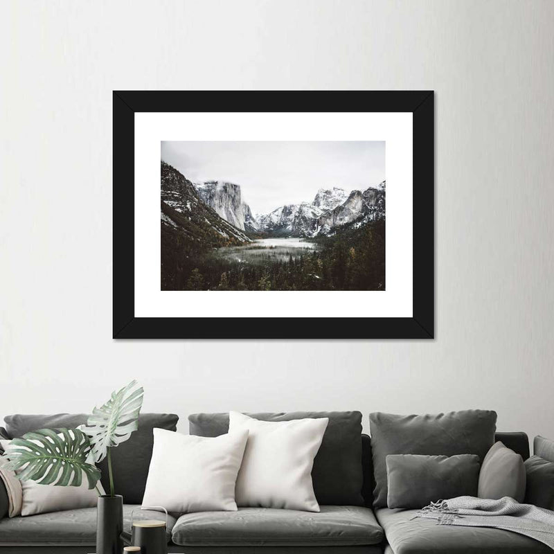 Yosemite Winter Magic Wall Art