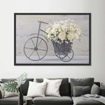 White Rose Bouquet Wall Art