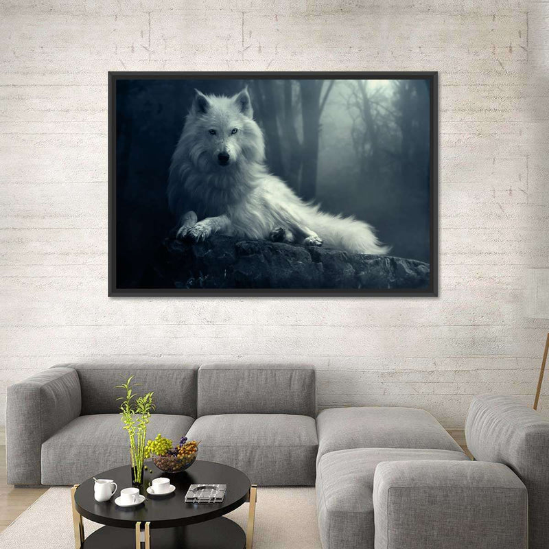 Simple Wolf Wall Art