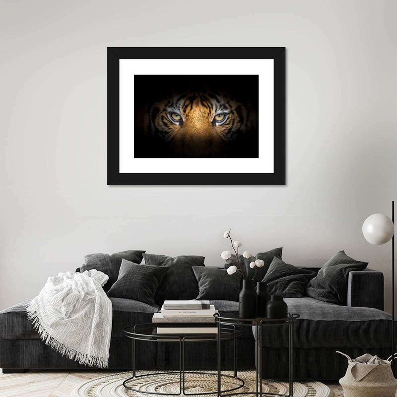 Tiger Gaze Wall Art