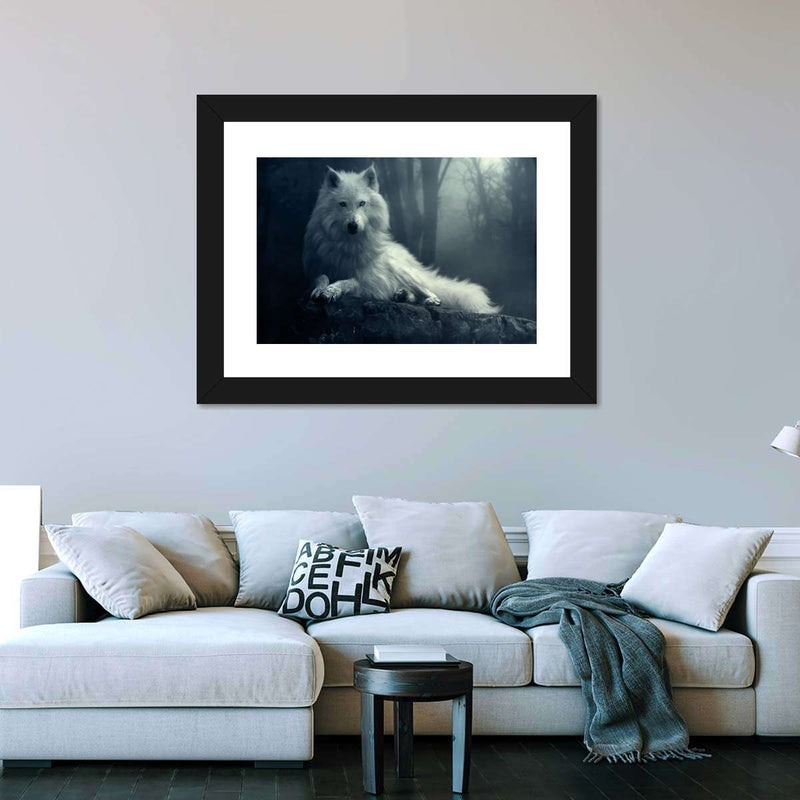 Simple Wolf Wall Art