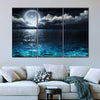 Romantic Full Moon Wall Art
