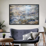 Marble Texture Abstract Wall Art