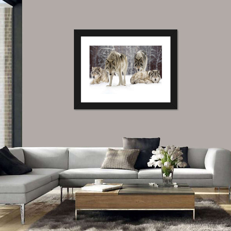 Wolf Pack Wall Art