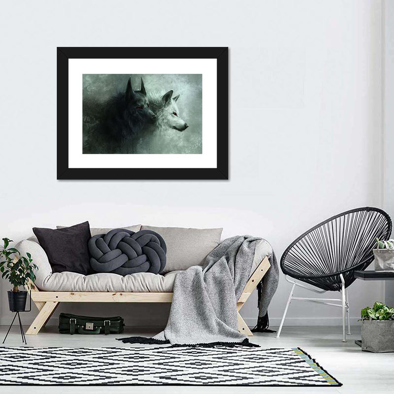 Sinister Wolves Wall Art