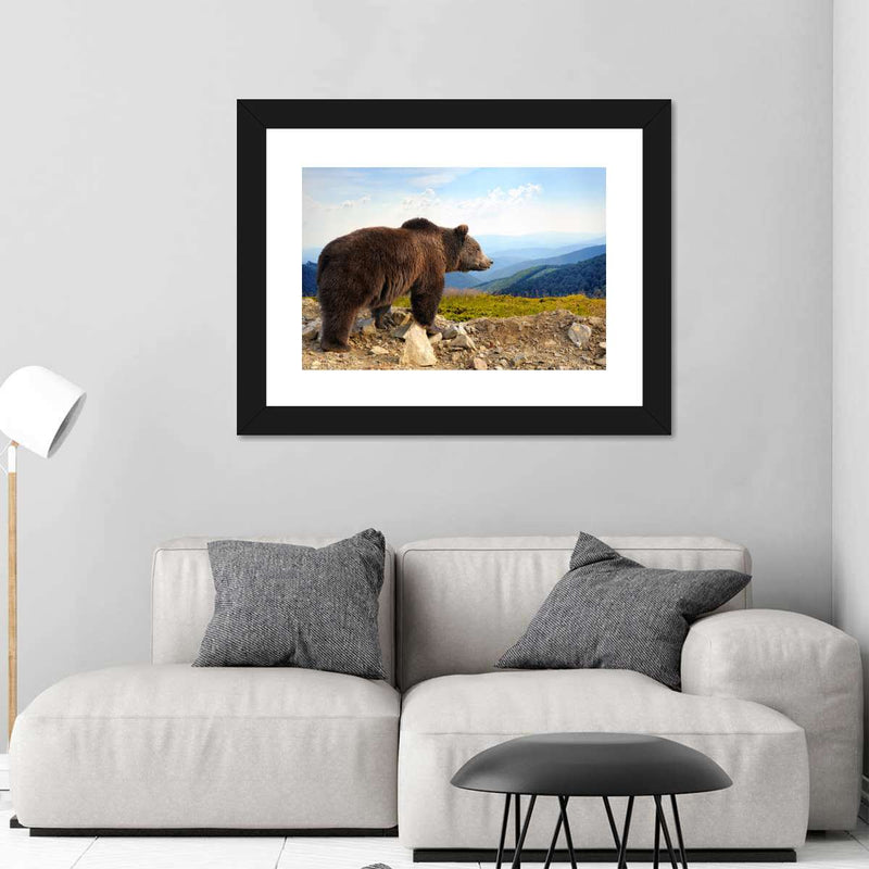 Mountain Bear Wall Art