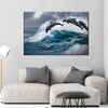 Leaping Dolphins Wall Art