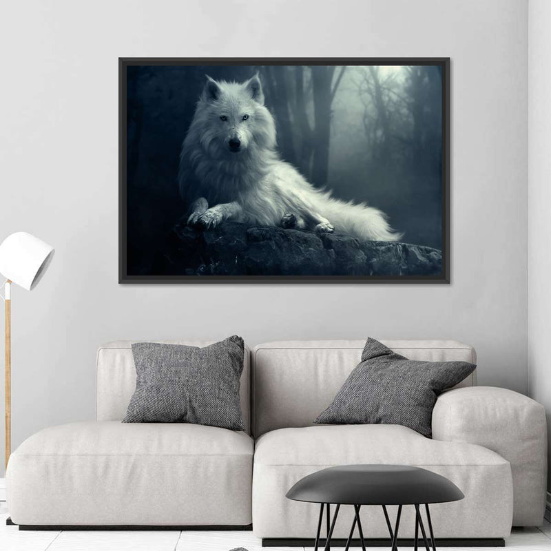 Simple Wolf Wall Art