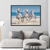 Wild Beach Horses Wall Art