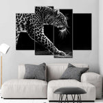 Walking Leopard Wall Art