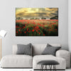 Scandinavian Poppy Field Wall Art