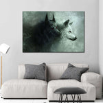 Sinister Wolves Wall Art