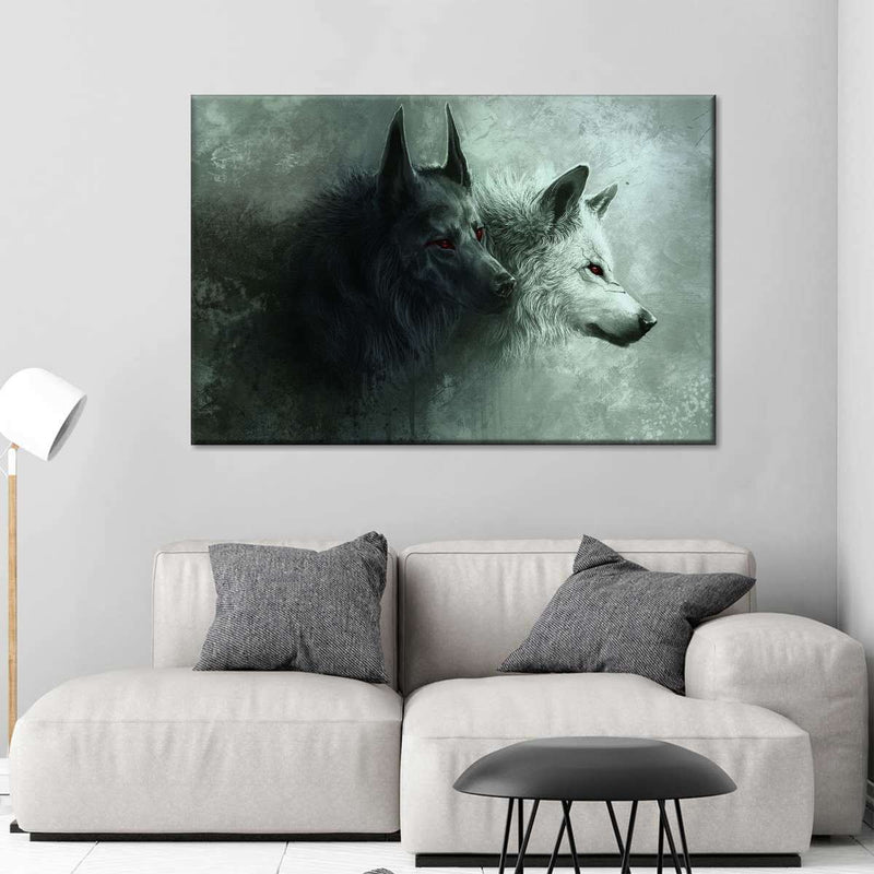 Sinister Wolves Wall Art