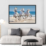 Wild Beach Horses Wall Art