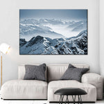 Swiss Mountain Peaks Wall Art