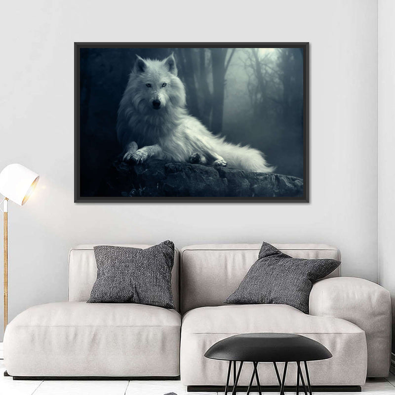 Simple Wolf Wall Art
