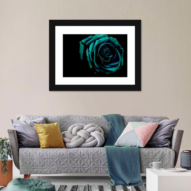 Green Flower Wall Art
