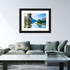 Sunny Maligne Lake Wall Art
