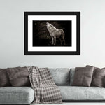 The Lone Wolf Wall Art