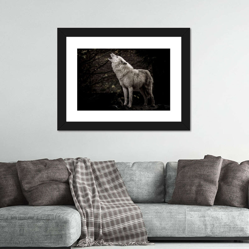 The Lone Wolf Wall Art