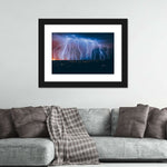 Lightning Strikes Wall Art
