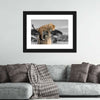 Pop African Leopard Wall Art