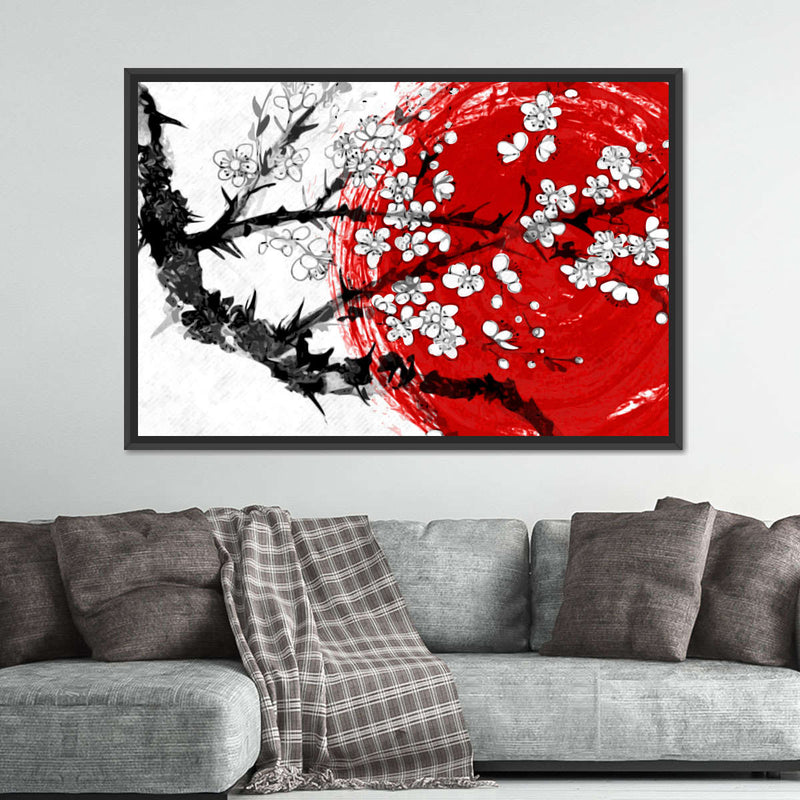 Japan Cherry Blossom Wall Art