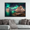 Swirling Moskenes Aurora Wall Art