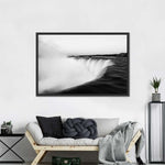 Monochromatic Niagara Falls Wall Art