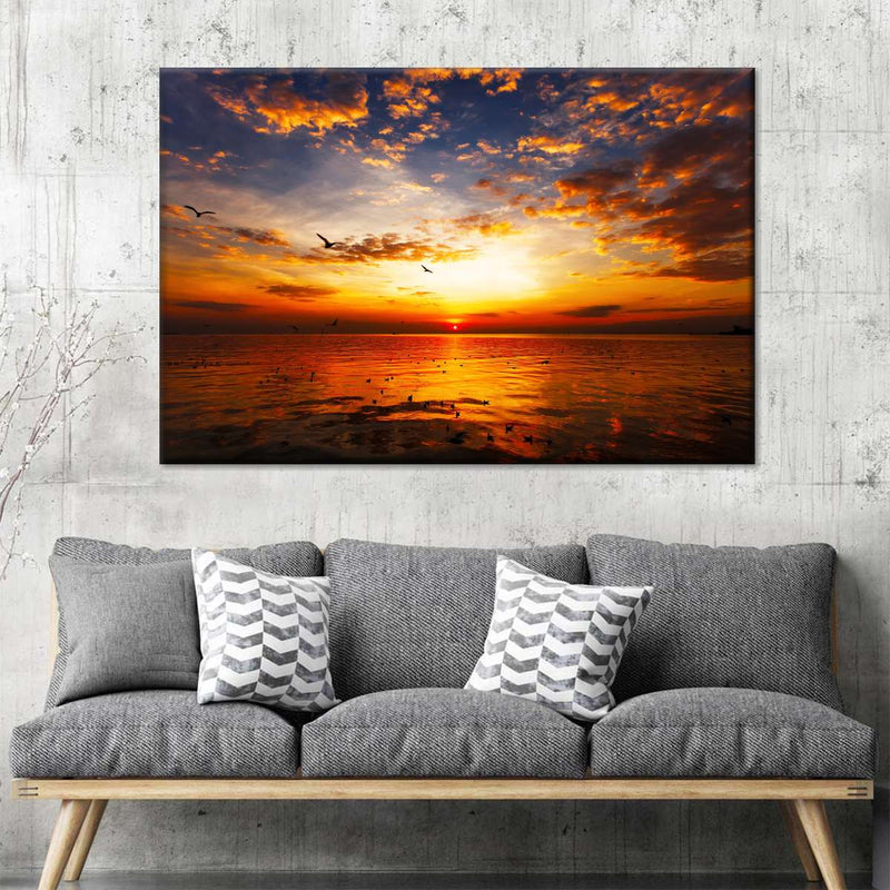 Sky Sunset Wall Art