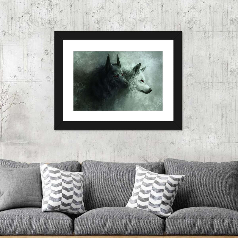 Sinister Wolves Wall Art