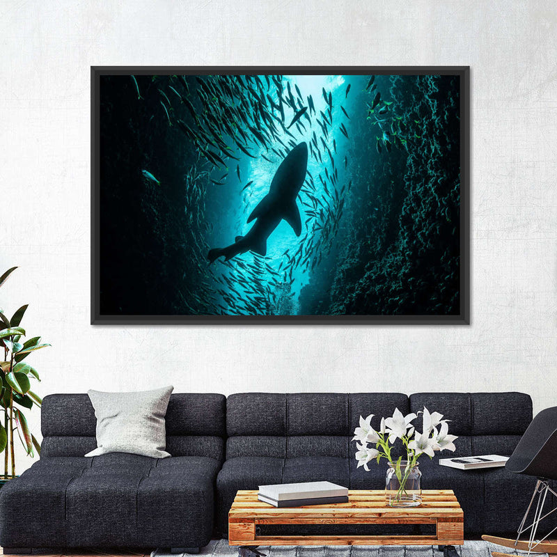 Shark Depth Wall Art