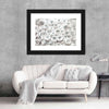 White Roses Wall Art