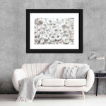 White Roses Wall Art